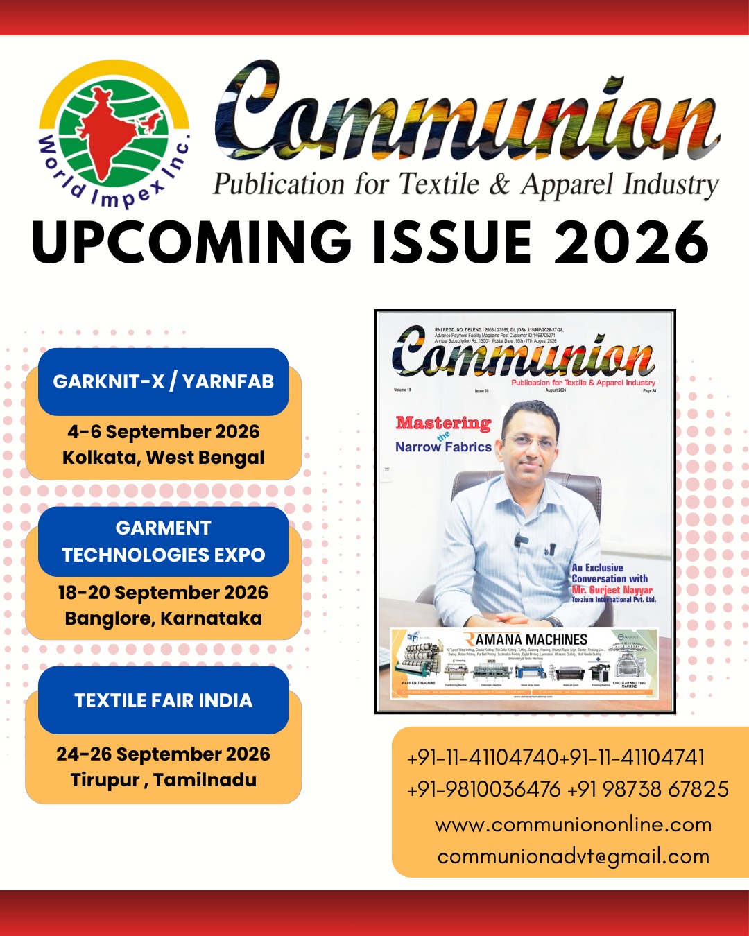 upcoming issue 2026